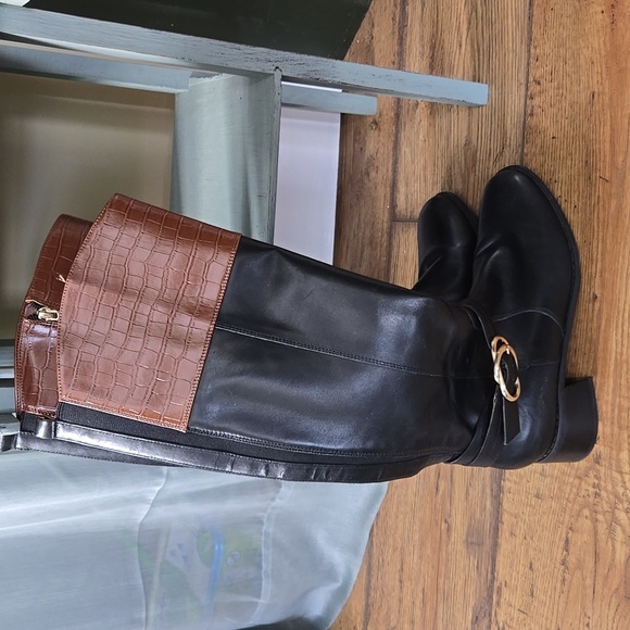 Marc Fisher Shoes - Marc Fisher tall 2 tone Boot